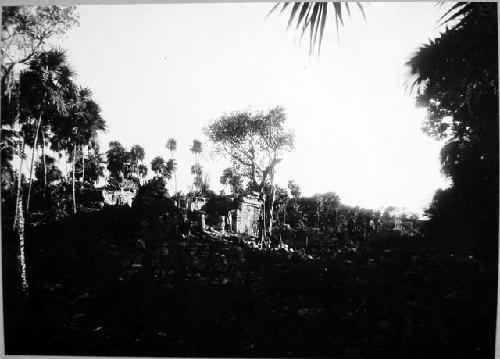 Temple 34 from West gate of North wall