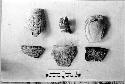 Sherds from A-V