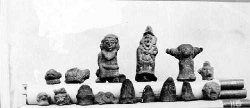 Ceramic figurine fragments