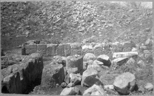 Cemetery, NW altar, East side