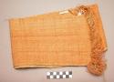 Man's loin cloth of woven bark fiber