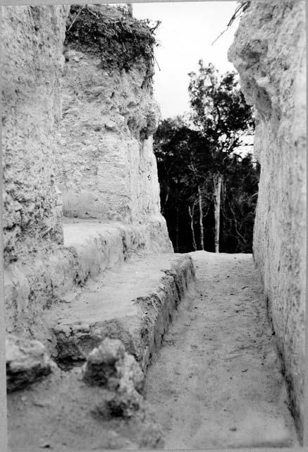 Looking North down Passage 8, A-V, A Group