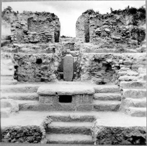 A-V: Stela 26 and Shrine 2, Vault I. f