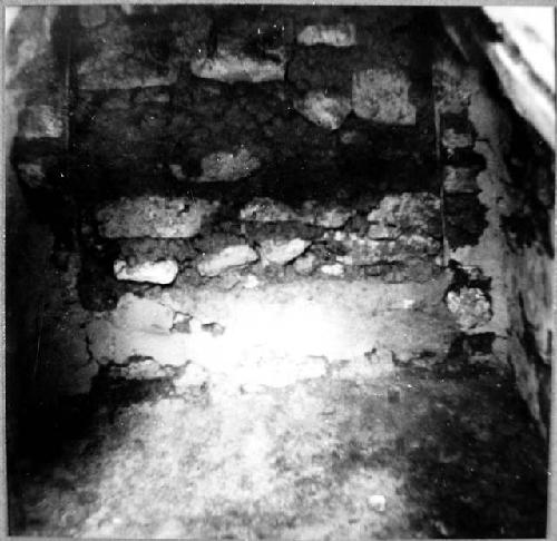 Burial vault of Burial 29: lower part of West wall