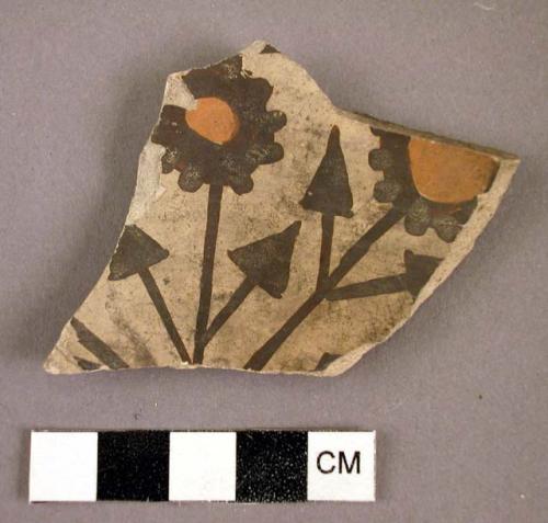 Special potsherd (flower)