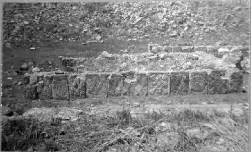 Cemetery, N. center altar, E. side