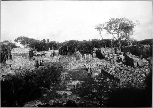 Temple 16, 20 and 21 from the Inner Enclosure