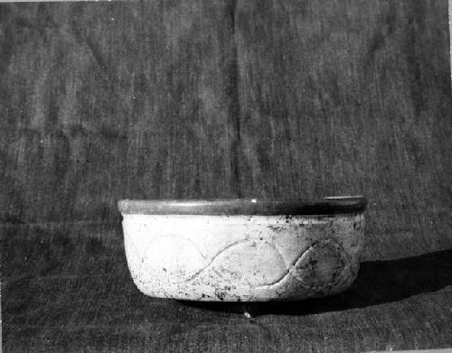 Pot 8, Grave 2, Sac. Phase Red-on-White ware bowl