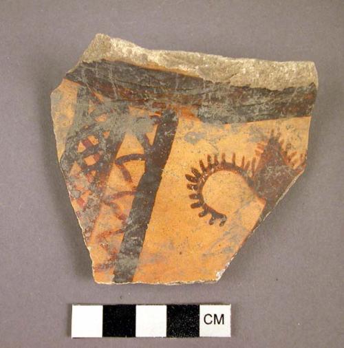 Zoomorphic (?) potsherd