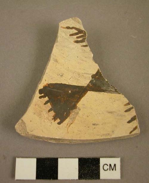 Zoomorphic potsherd--bird