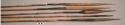Bamboo arrows with bamboo points and incised designs