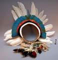 Feather headdresses and frames