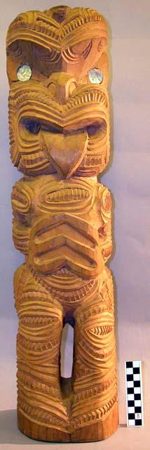 Carved wooden figure - "Teko-teko"