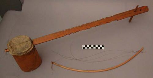 Musical instrument and bow