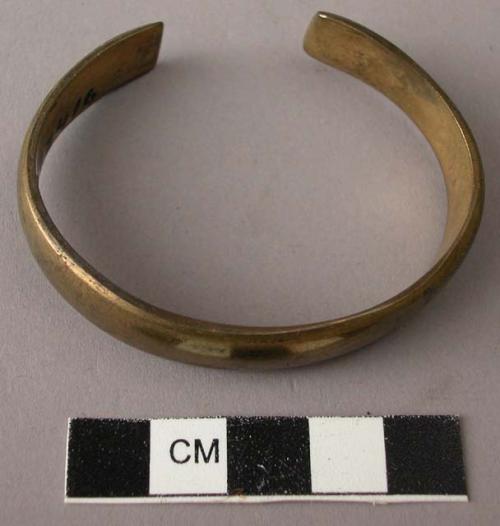 Brass bracelet, women