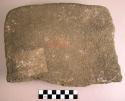 Stone metate fragment