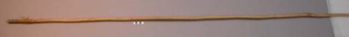 Crude iron bladed spear. Used for pig or people.