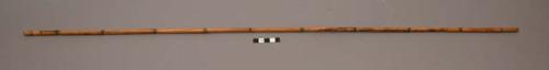 Spear - bamboo shaft with 4 pointed wooden sticks at end - for +