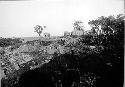 Temples 21, 5 and Castillo from roof of Temple 16