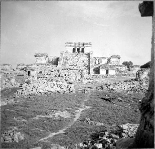 General view - Building on East side of inner enclosure.