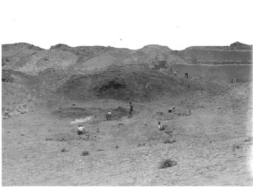 Excavations at Pachacamac