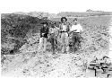 Gordon Willey, Duncan Strong, John Corbett?,& Bud (Marshall Newman), Pachacamac