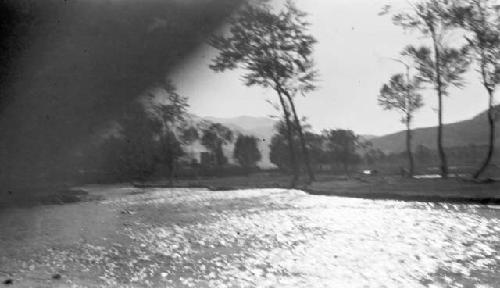 River with trees along bank