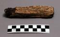 Piece of wood - use unknown (contained in basket no. 39-17-70/1454)