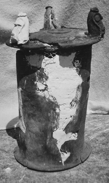 Incensario, 3-pronged (effigy), Las Charcas Phase