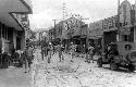 People walking on street