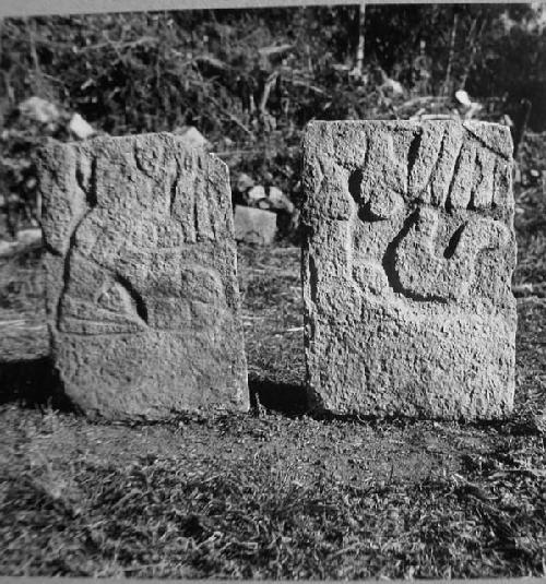 3C10. Loose stones presumably from ball court found S.E. of 3C9.