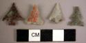 Chert points - small