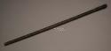 Spear, shaft, carved wood covered with snake skin, 1 end notched, wrapped
