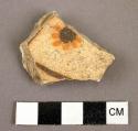 Sikyatki polychrome potsherd (flower)