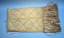 Small mat of buriti frond straw