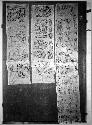 Stela 6. left-left Middle - left top  Right - right top. (rubbings)