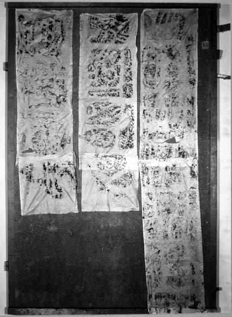 Stela 6. left-left Middle - left top  Right - right top. (rubbings)