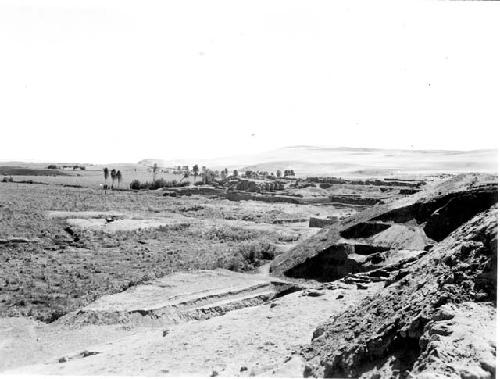 View of Mama Cona, Pachacamac