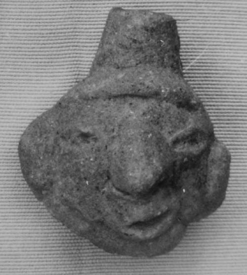 Human figurine whistle frag. Las Charcas Phase