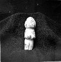 Olmec style, small stone statuette