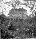 Back of classic temple at San Gervasio