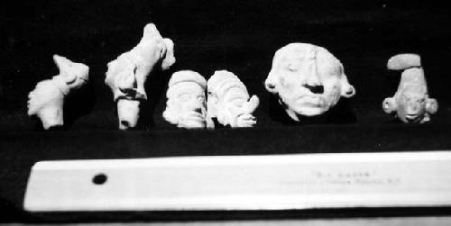 Junuta figurine heads