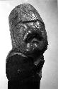 Olmec jade head from statuette.