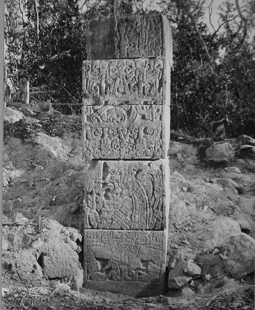 2C3. N side of S column.