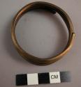 Brass coiled rings (2)