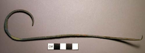 Pin, shepherd's crook