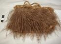 Kete (bag), harakeke fiber woven with kiwi feather decoration