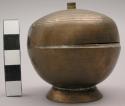 Brass siri and betel nut box