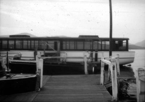 Boat on lake