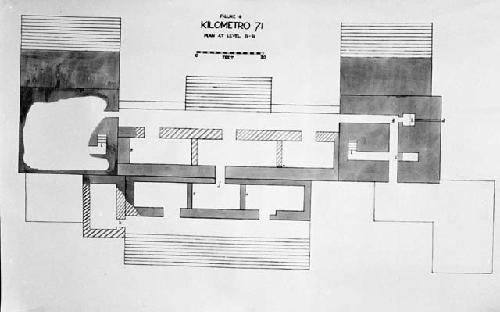 Plan of Kilometro 71 in Quintana Roo